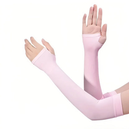 UPF 50+ Cooling Arm Sleeves - Ultimate Sun Protection & Instant Ice-Cool Comfort for All Outdoor Activities