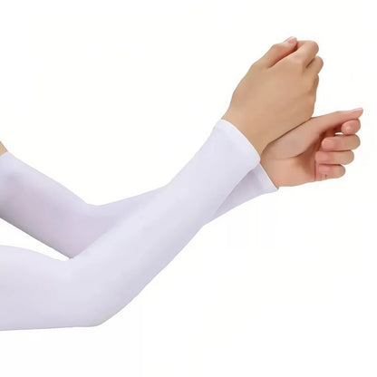 UPF 50+ Cooling Arm Sleeves - Ultimate Sun Protection & Instant Ice-Cool Comfort for All Outdoor Activities