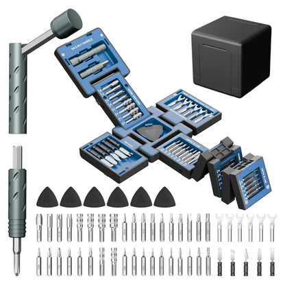 TYIIFIND 55 in 1 Magnetic Screwdriver Set, Cube Tool Kit