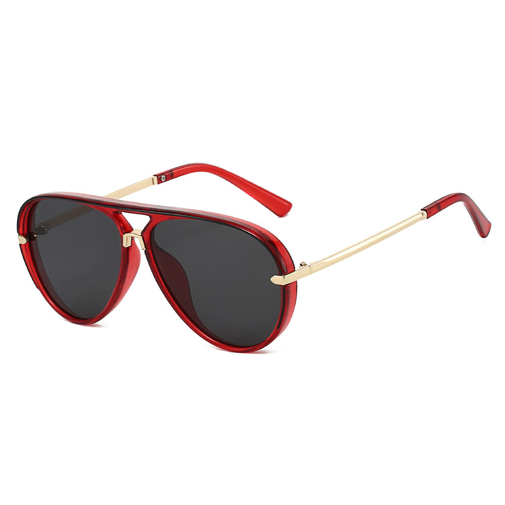 Retro Oversized Aviator Sunglasses