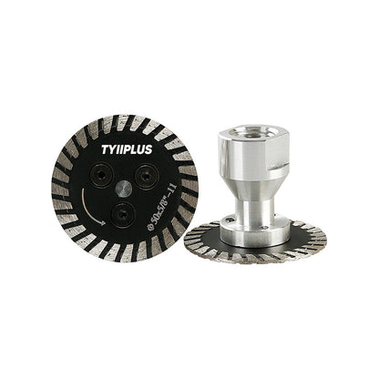 Professional 50mm (2") Diamond Grinding & Cutting Disc with RemovabIe FIange for Tile & Stone