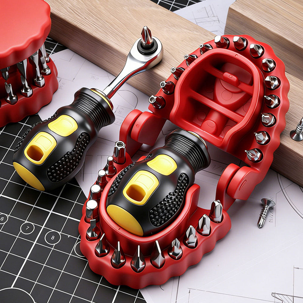 Tyiiplus™ Multifunctional Tooth-Shaped Screwdriver Set