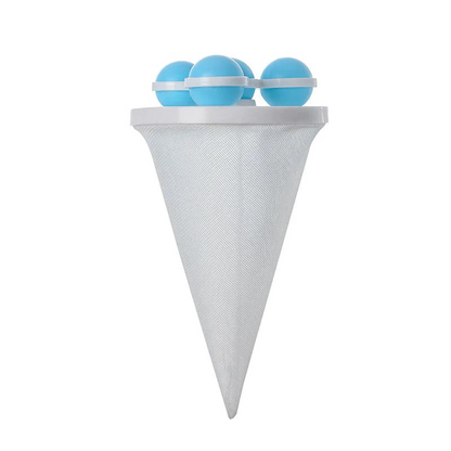 🧺 BUY 1 GET 1 FREE! 🧼 Floating Lint Mesh Bag – Catches Hair & Lint, Reusable & Protects Washing Machine/Drain 🚿