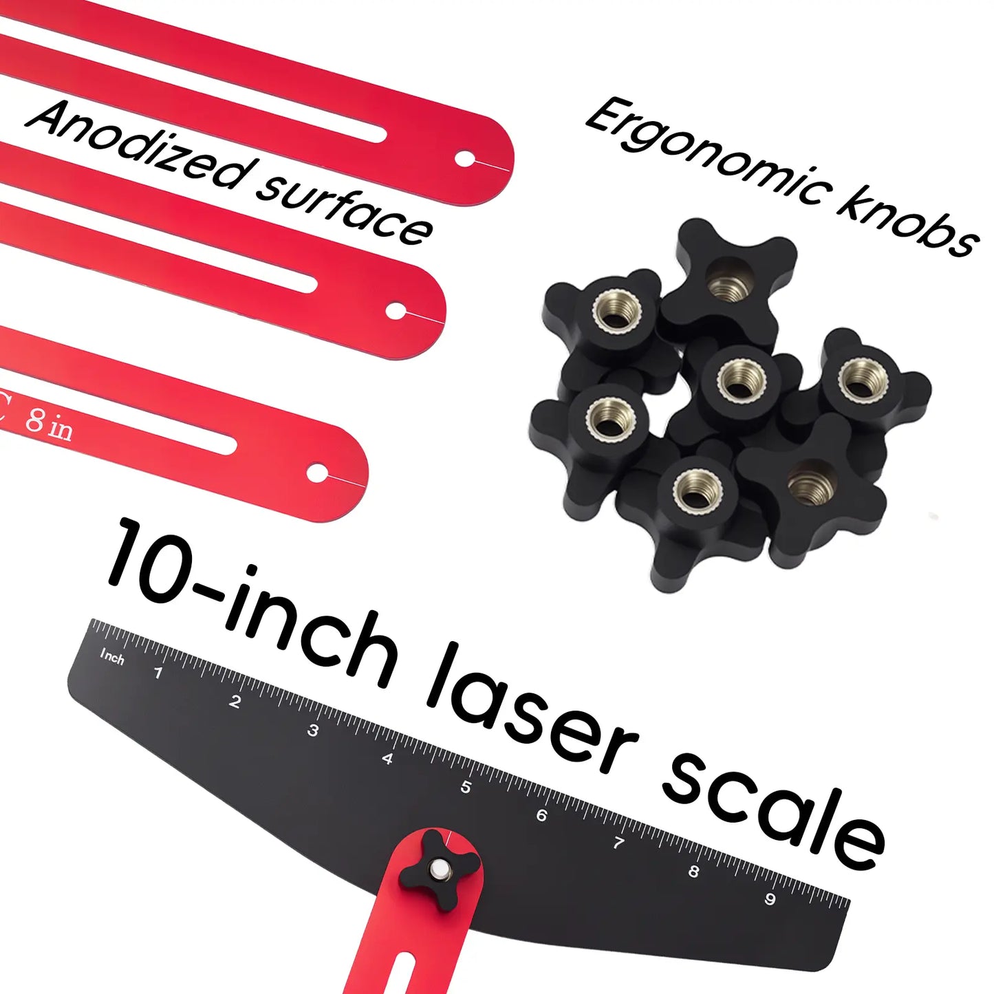 Professional Adjustable Stair Tread Template Tool Set