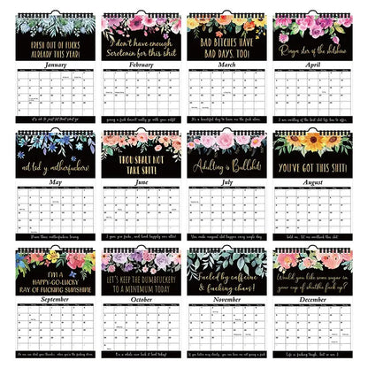 Fuck It 2027 Calendar for Tired-Ass Women