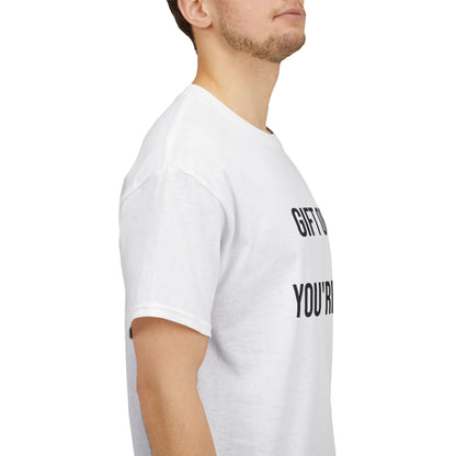 Gift of the Year Tee - Funny Father's Day T-Shirt