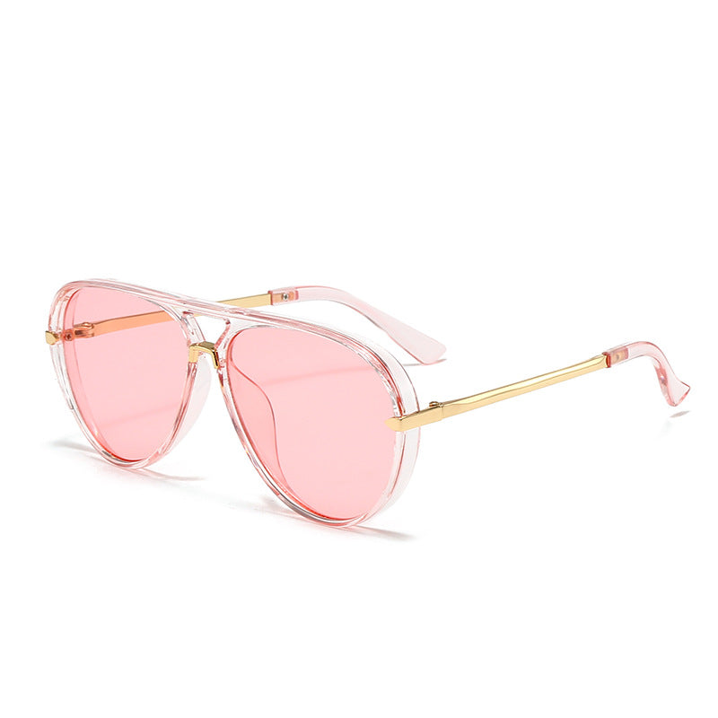 Retro Oversized Aviator Sunglasses