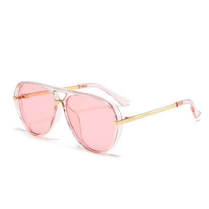 Retro Oversized Aviator Sunglasses