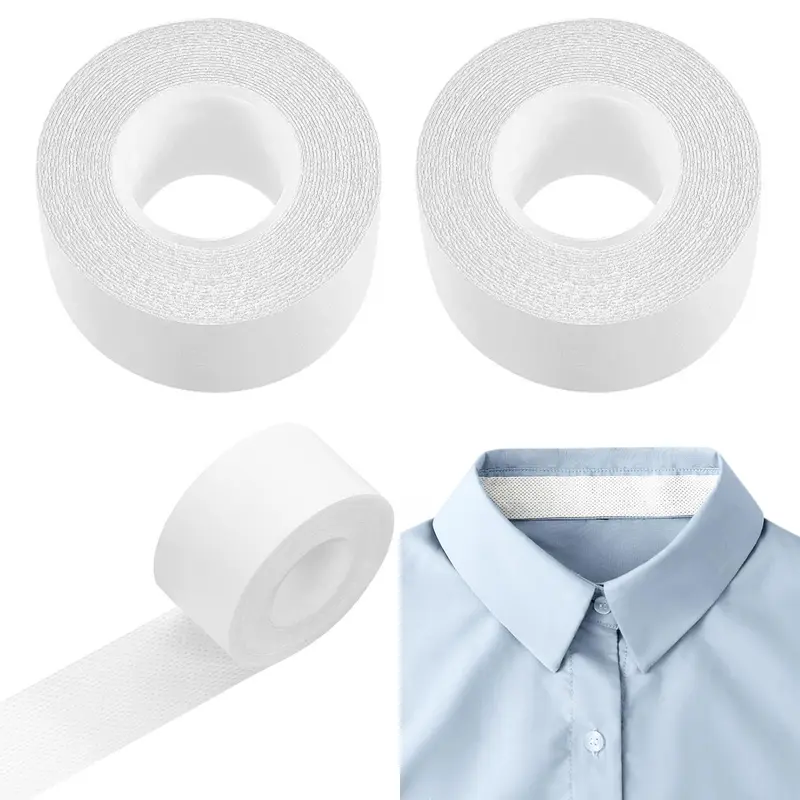 2 Rolls Invisible Sweat Pads & Collar Protectors for Shirts – Unisex Sweat Guard
