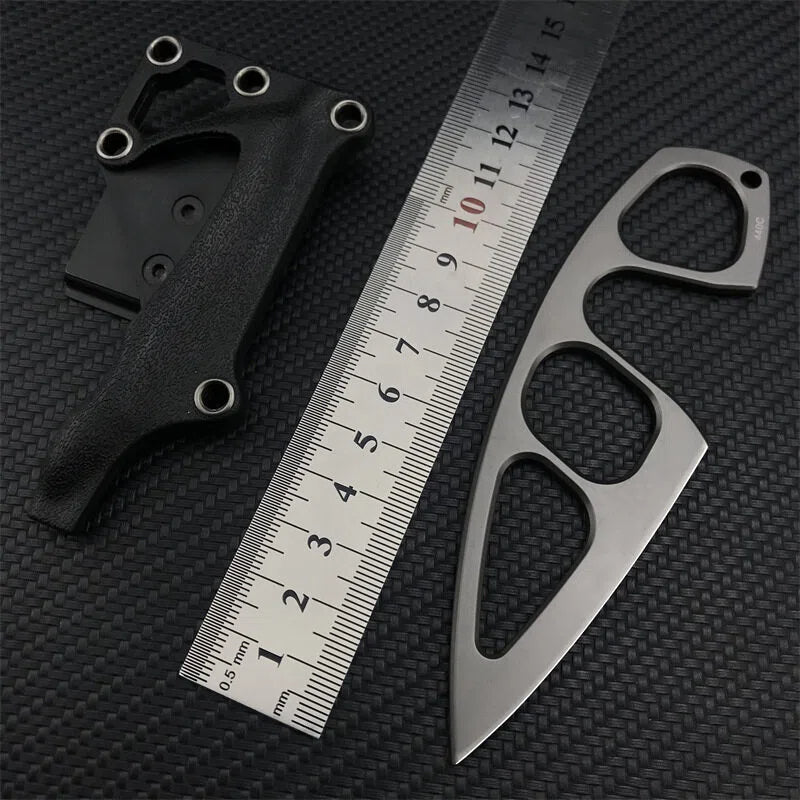 TyiiPlus EDC Knife with Multi-Carry Sheath & Belt Clip