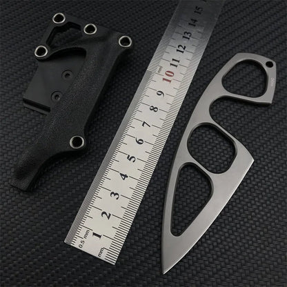 TyiiPlus EDC Knife with Multi-Carry Sheath & Belt Clip