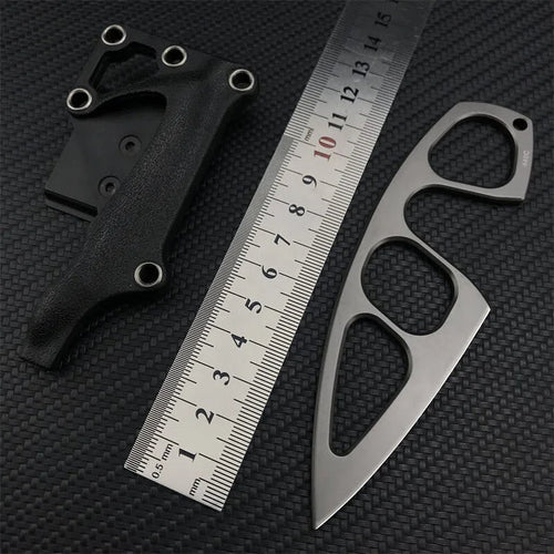 TyiiPlus EDC Knife with Multi-Carry Sheath & Belt Clip