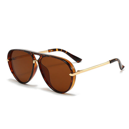Retro Oversized Aviator Sunglasses