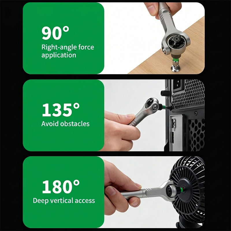 Tyiiplus™ 40-in-1 Magnetic Mini Ratchet Screwdriver Set for Tight Spaces 🔧