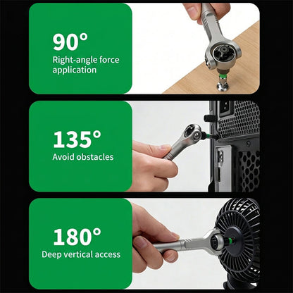 Tyiiplus™ 40-in-1 Magnetic Mini Ratchet Screwdriver Set for Tight Spaces 🔧