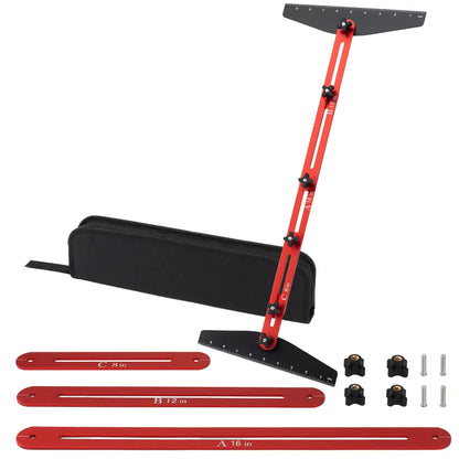 Professional Adjustable Stair Tread Template Tool Set