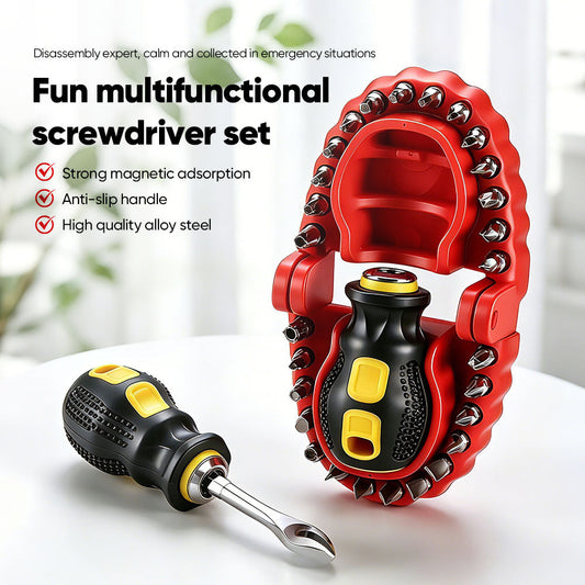 Tyiiplus™ Multifunctional Tooth-Shaped Screwdriver Set