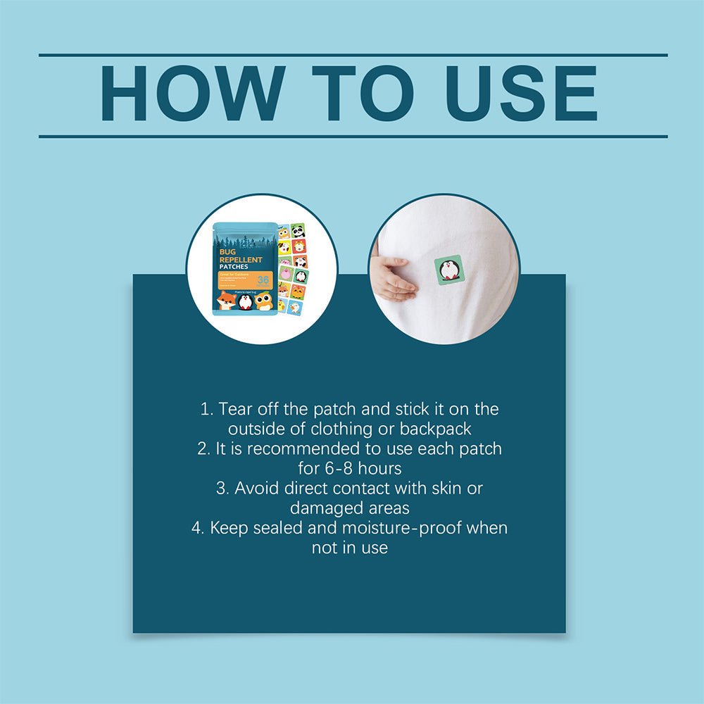 Bug Repellent Patches – Safe for Kids & Adults