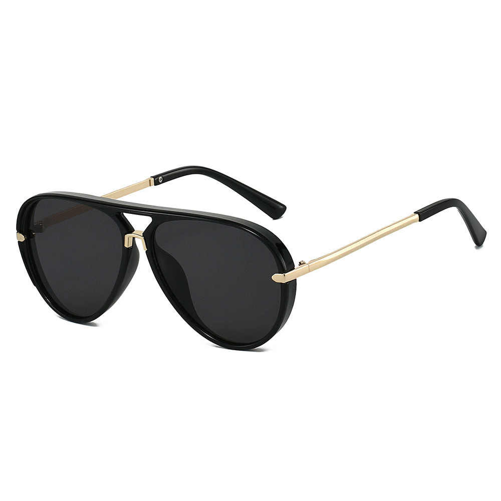 Retro Oversized Aviator Sunglasses