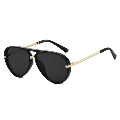 Retro Oversized Aviator Sunglasses