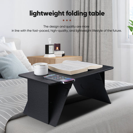 TYIIPLUS Ultra-Slim Foldable Laptop Desk with Integrated Wireless Charging