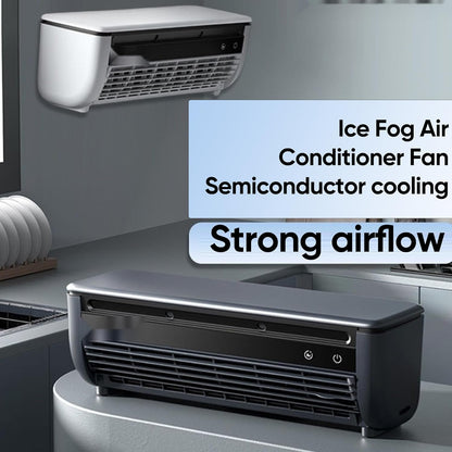 Upgraded 3 Wind Modes Portable Wireless Wall Mounted Air Conditioner
