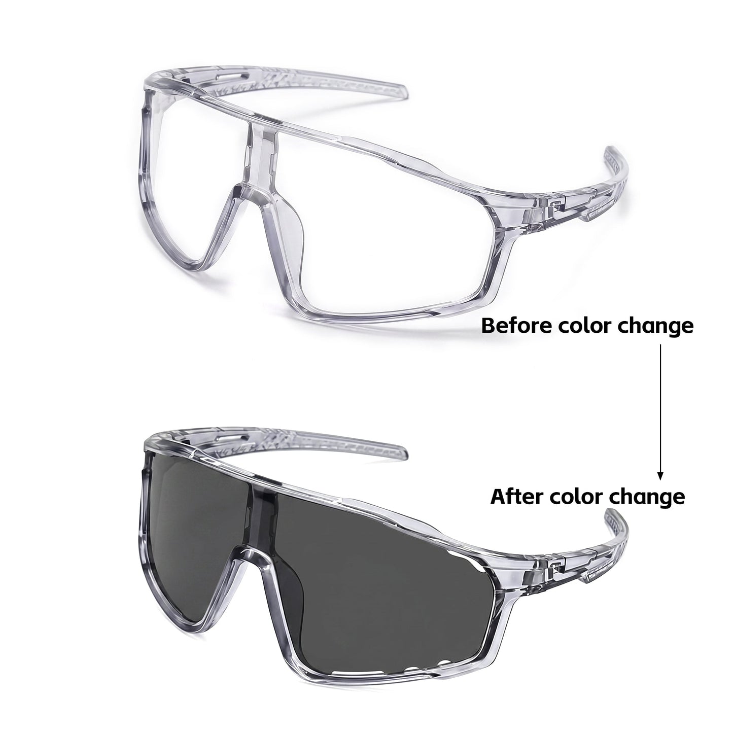 ☀️UV400 Photochromic Polarized Safety Glasses
