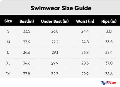 Tyiiplus™ 3 Piece Tankini with Shorts