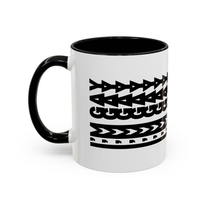 I LIKE DICK Hidden Message Accent Coffee Mug (11 oz)