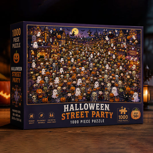 Halloween Street Party™ 1000 Piece Puzzle