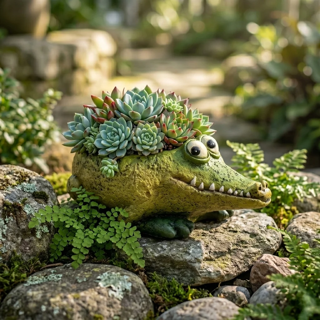 🌱 Funny Cute Animal Planter Collection