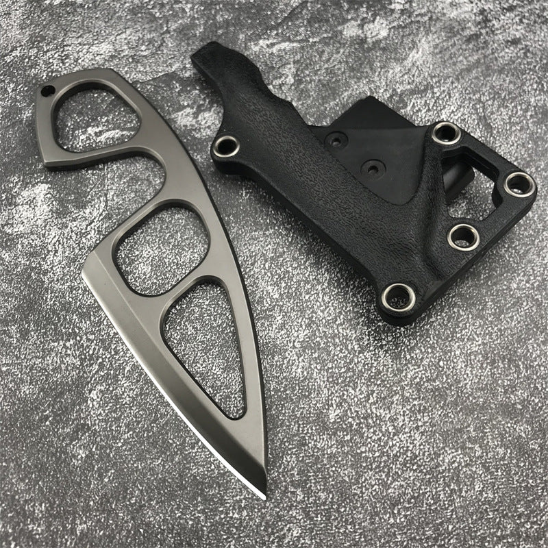 TyiiPlus EDC Knife with Multi-Carry Sheath & Belt Clip