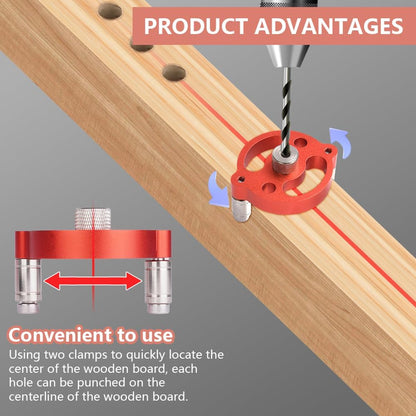 🛠️Self-Centering Doweling Jig – Precision Drill Guide for Perfect Wood Joints