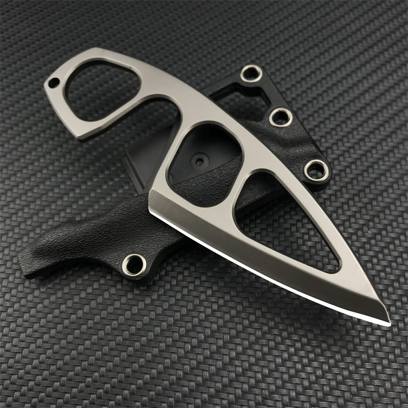 TyiiPlus EDC Knife with Multi-Carry Sheath & Belt Clip