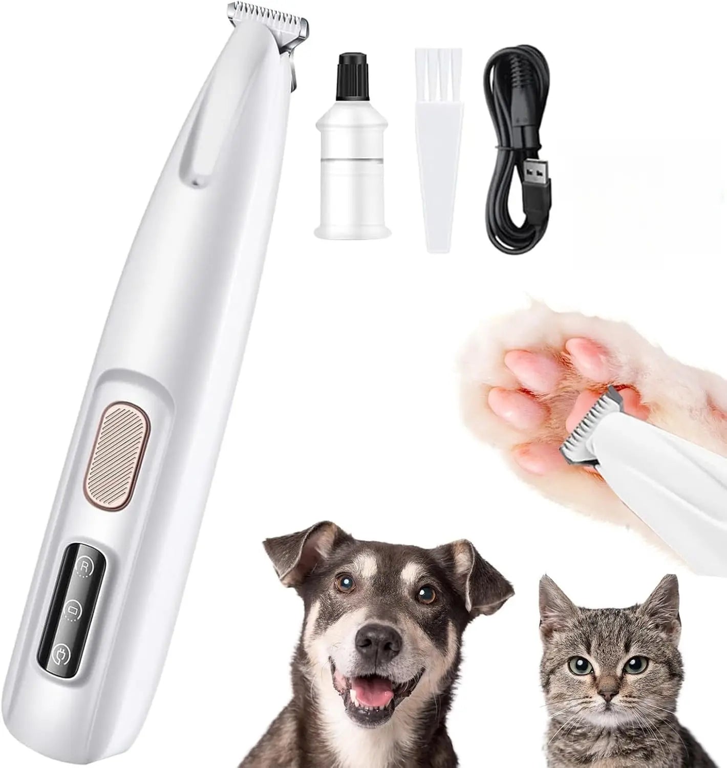 🐶 Rechargeable Pet Hair Tyiiplus Kit