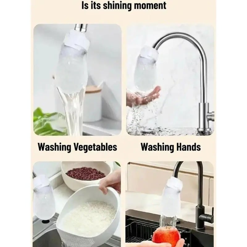 Universal Faucet Filter Bag Effective filtration for tap water and spring water, removes rust and various impurities