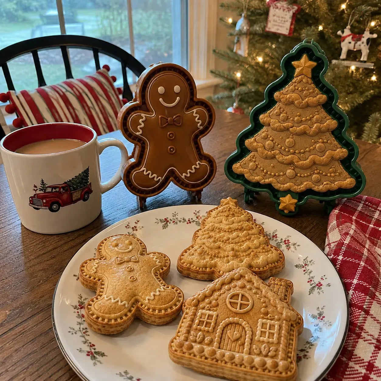 🎄 Christmas Mini Pie Mold Collection