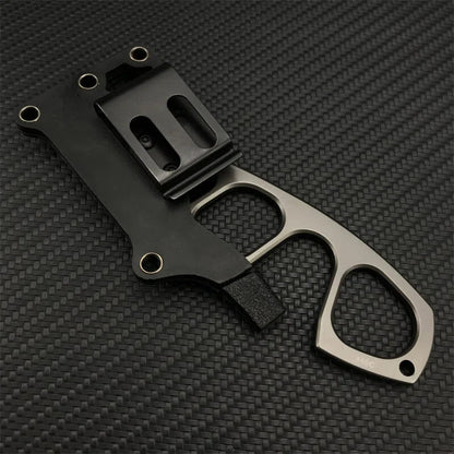 TyiiPlus EDC Knife with Multi-Carry Sheath & Belt Clip