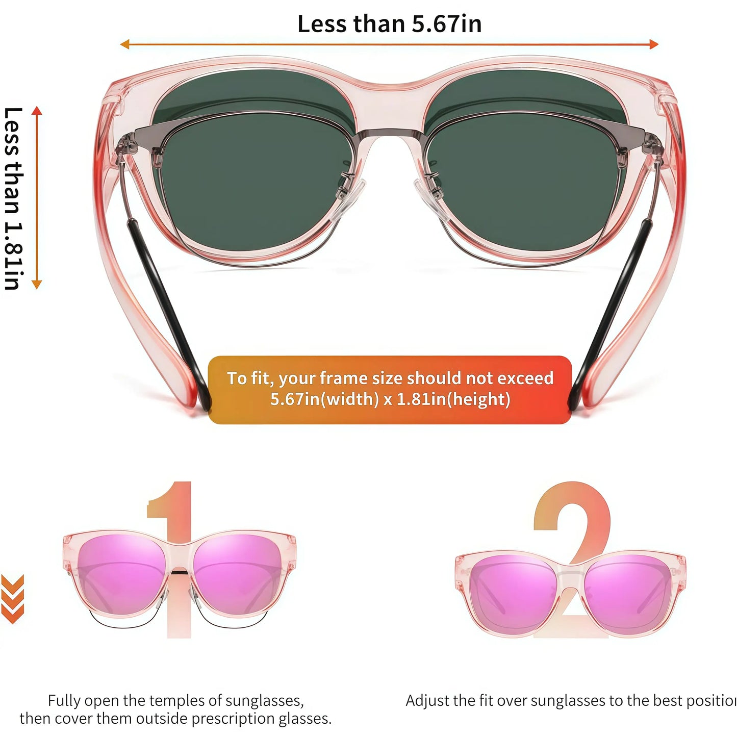 Polarized Fit Over Sunglasses