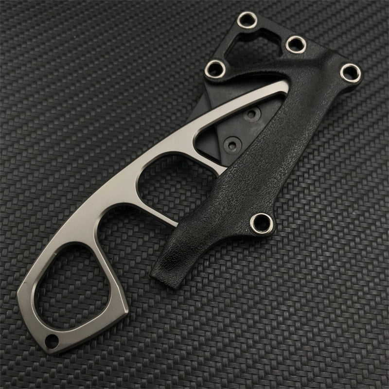TyiiPlus EDC Knife with Multi-Carry Sheath & Belt Clip