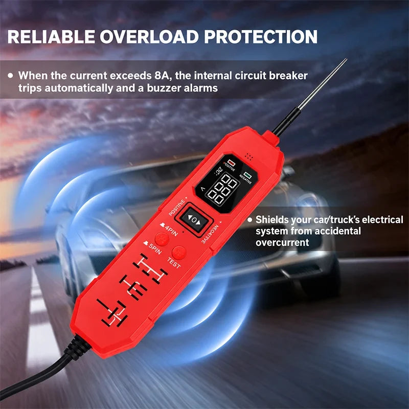 🎄 Christmas Sale: Save 40% OFF & Free Shipping! 🎁 2-in-1 Automotive Circuit & Relay Tester