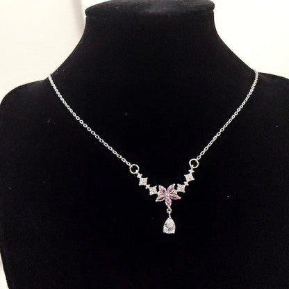 Bridgerton Inspired Floral Necklace