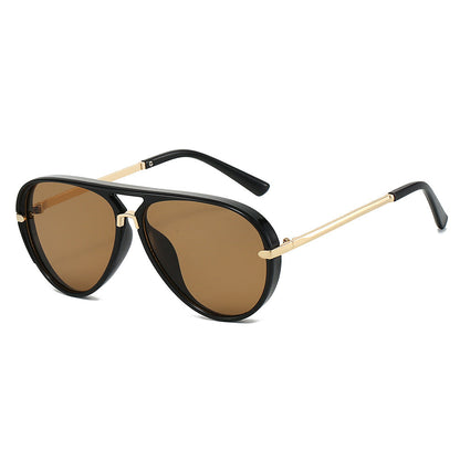 Retro Oversized Aviator Sunglasses