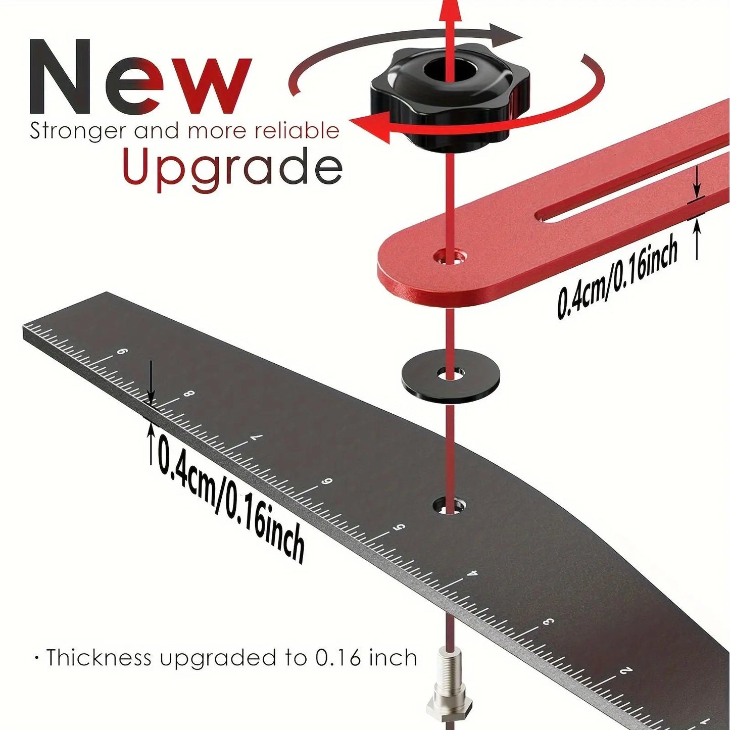 Professional Adjustable Stair Tread Template Tool Set