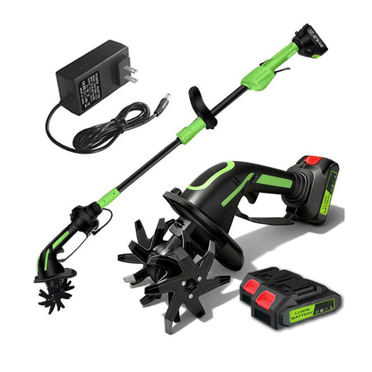 Tyiiplus™ 2-IN-1 Cordless Tiller & Cultivator with Extendable Pole