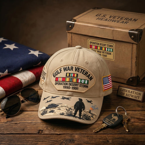 🇺🇸 Gulf War Veteran Tribute Cap🎖️