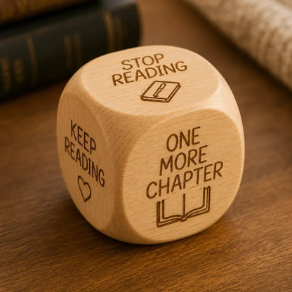 🎲Wooden Reading Decision Dice