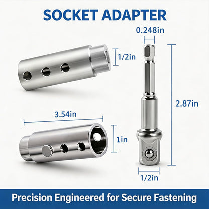 Trailer Jack Drill Adapter