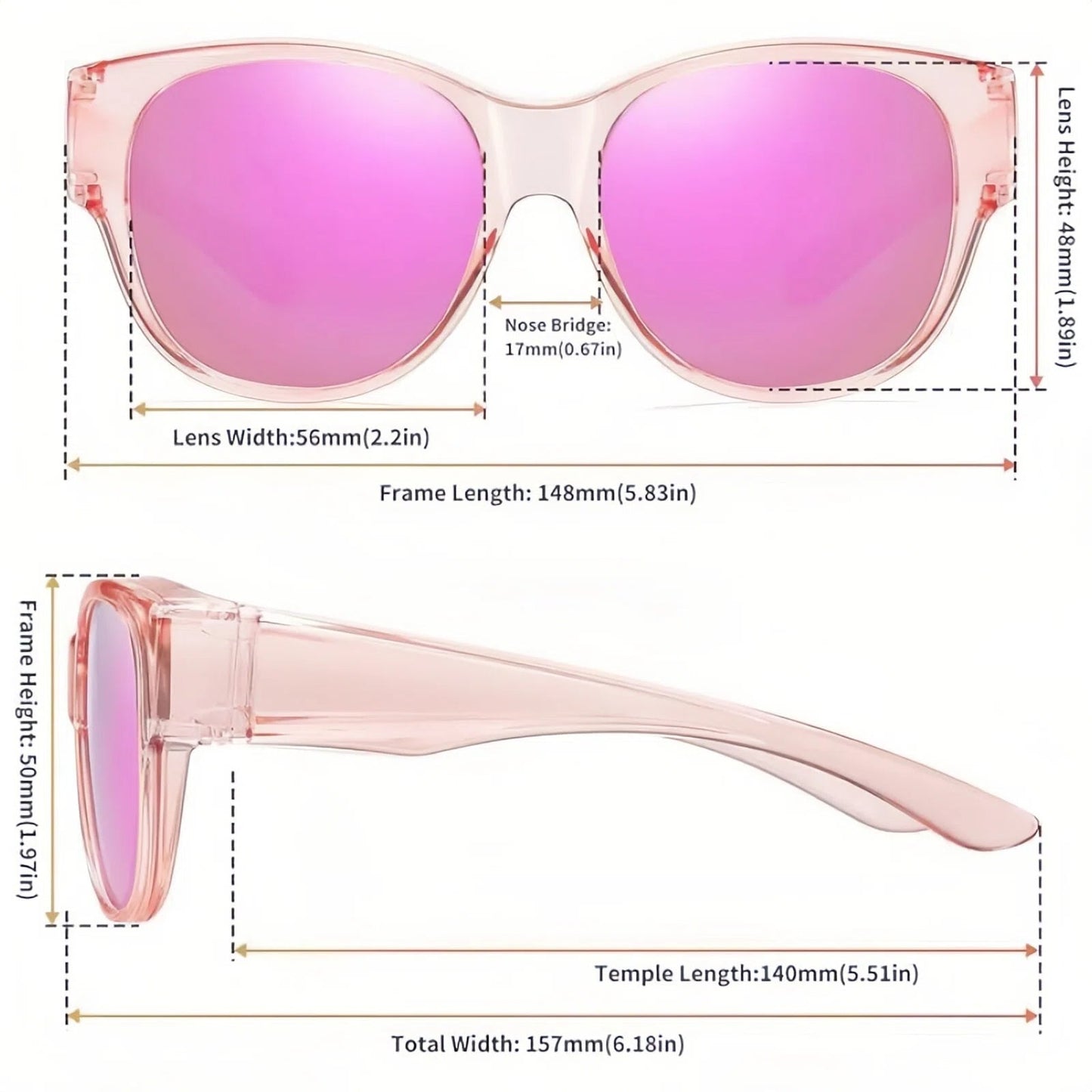 Polarized Fit Over Sunglasses