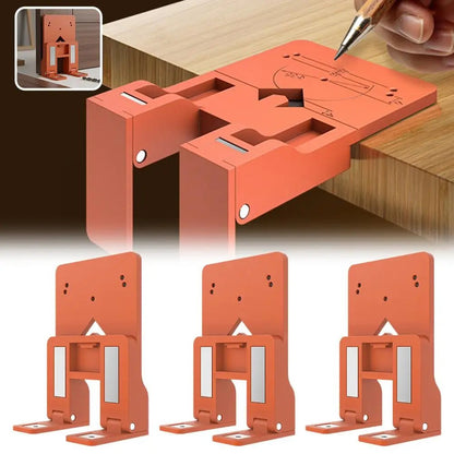 Magnetic Positioning Hinge Mounting Limit Plate